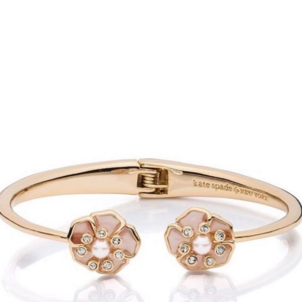 $98 Kate Spade sunset blossoms cuff bracelet - Gift Boxed